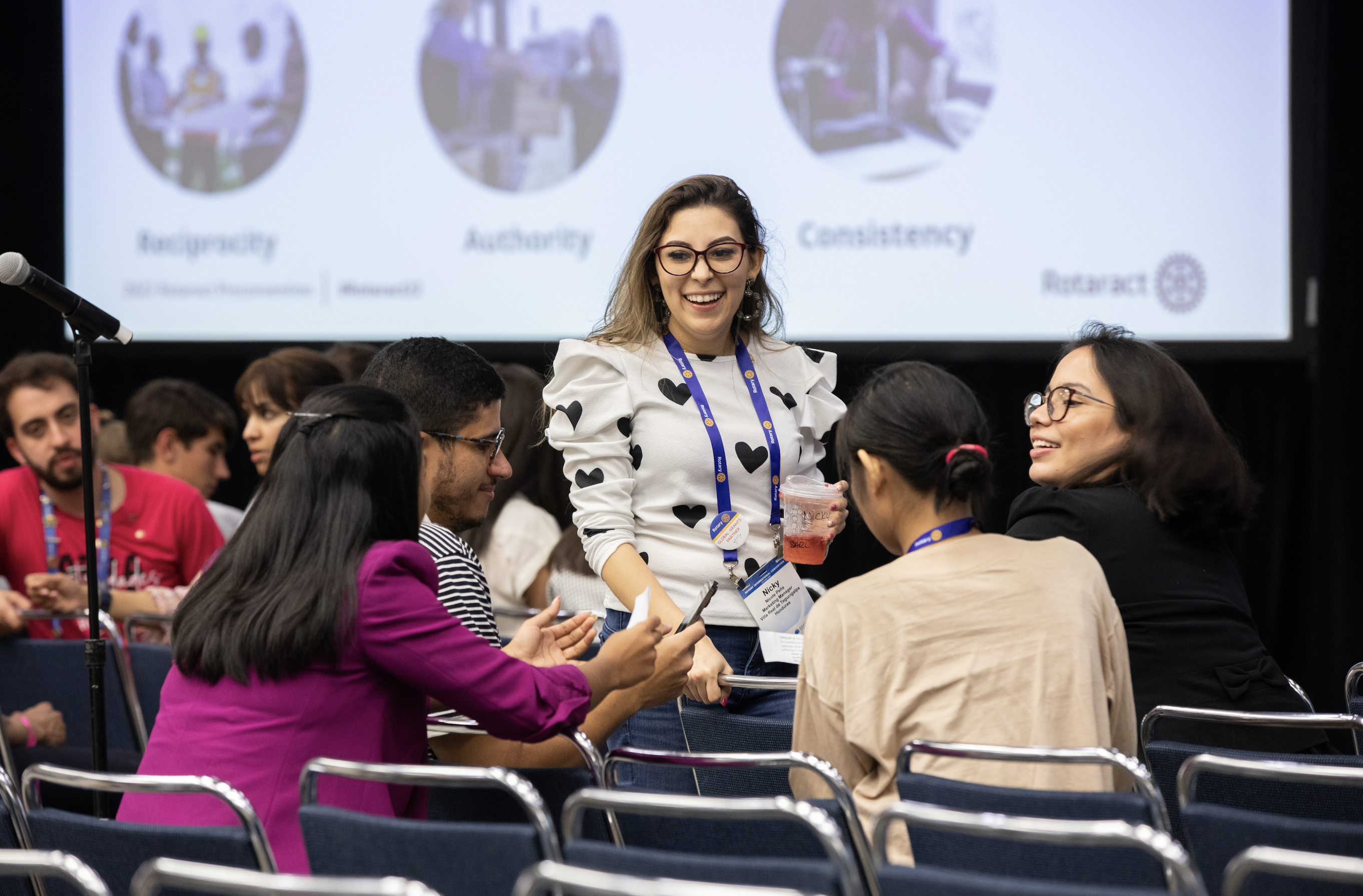 Photo from the 2022 Rotaract Preconvention in Houston, USA