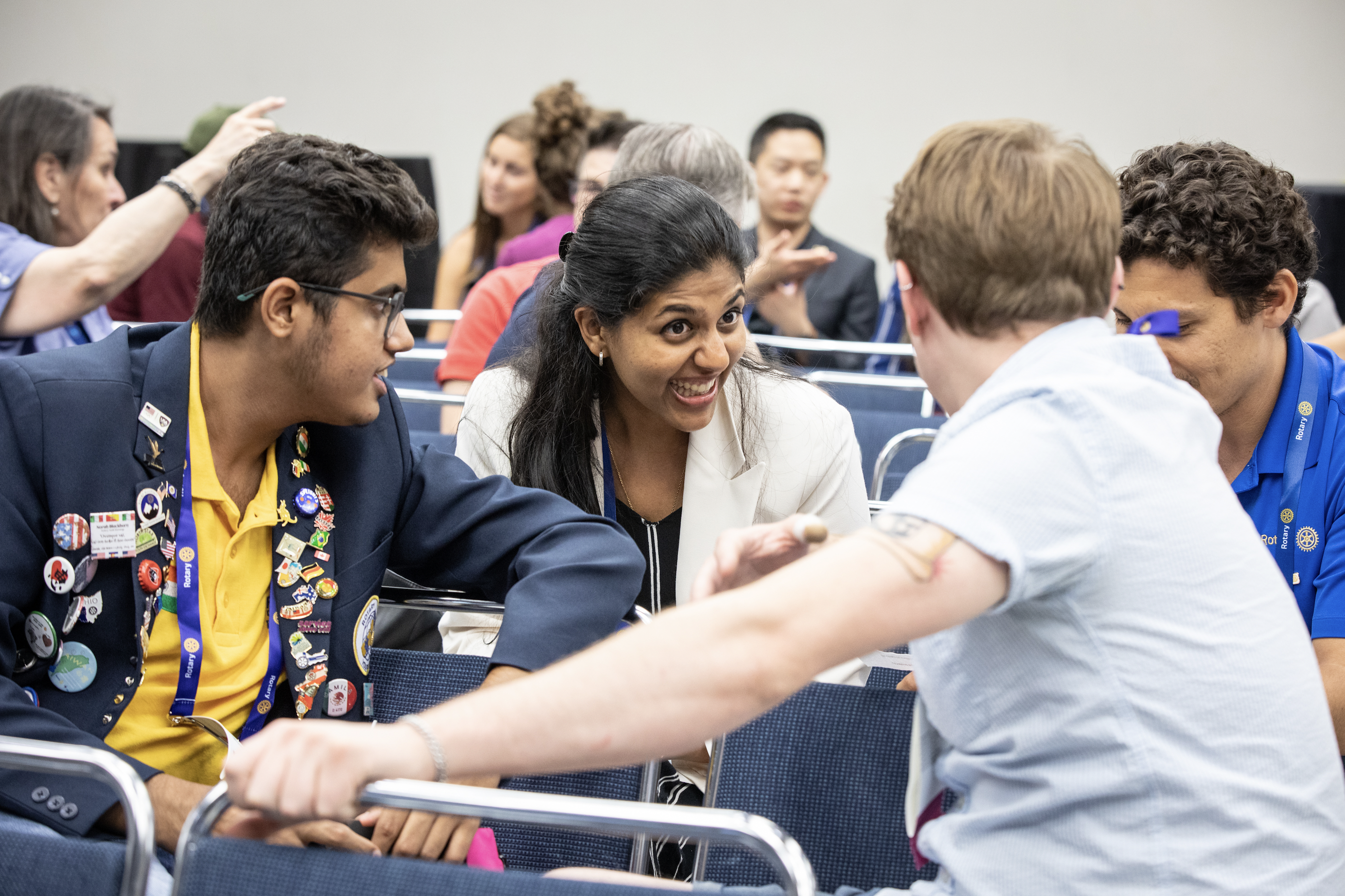 Photo from 2022 Rotaract Preconvention in Houston, USA